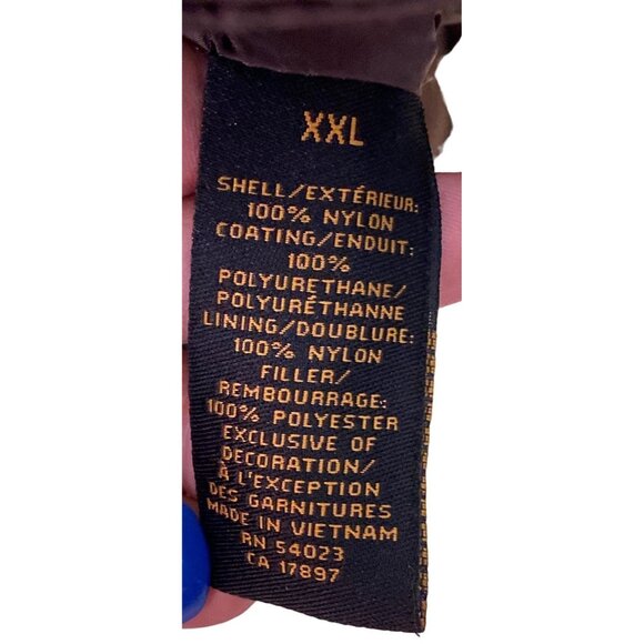 Vintage Old Navy Thick Gray Puffer Vest sz xxl - Picture 6 of 6